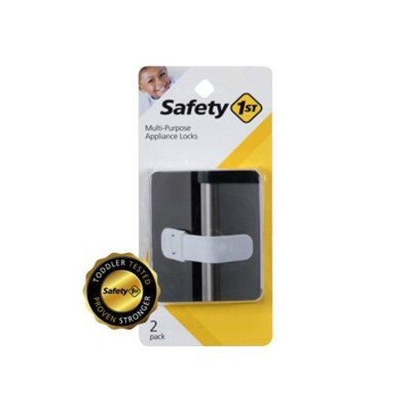 SAFETY 1ST/DOREL 2Pk Wht Appliance Lock HS155